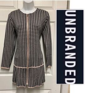 UNBRANDED Houndstooth Sweater Dress